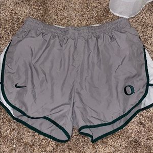 U OF Oregon nike tempo shorts